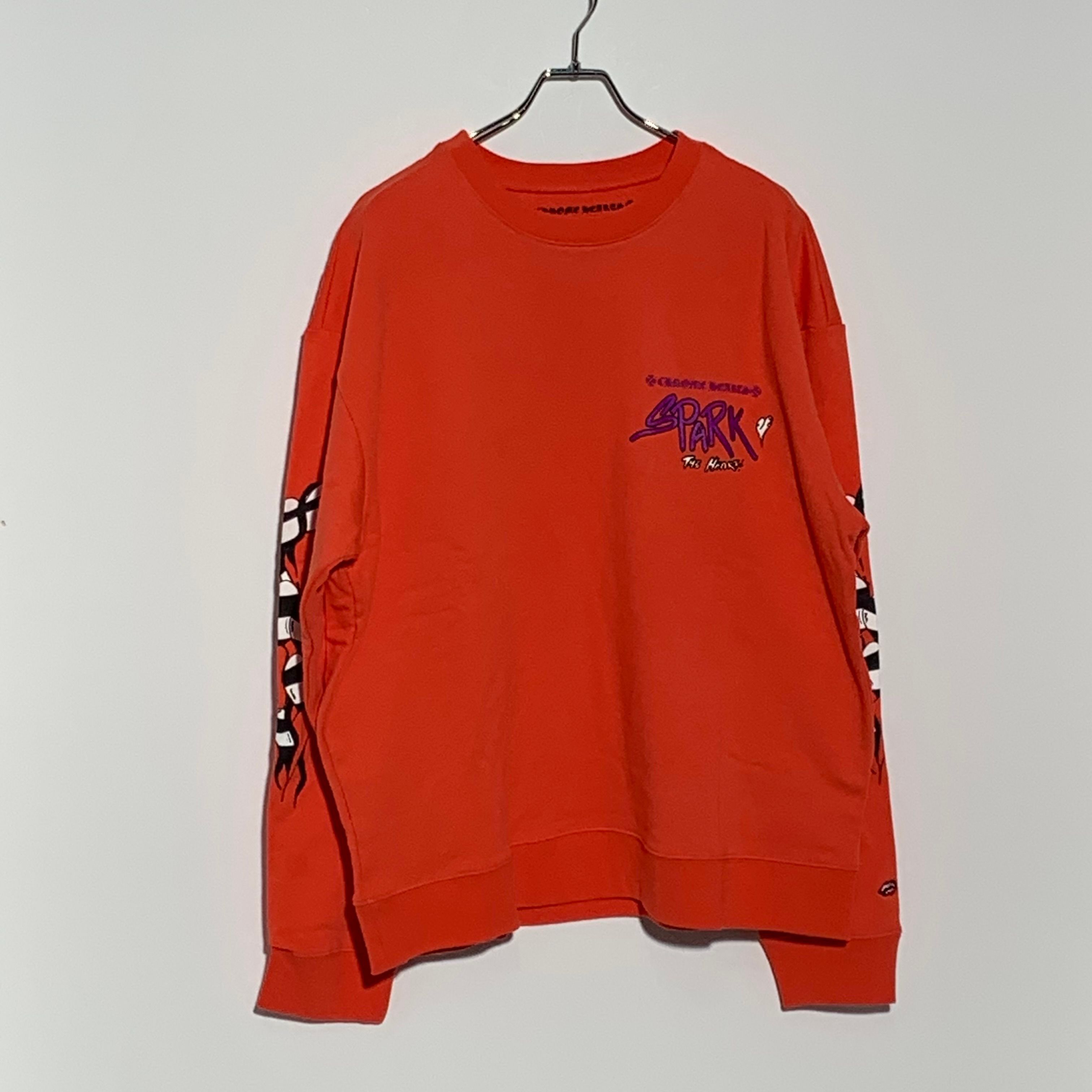 Chrome Hearts PPO Matty Boy Spark The Heart Sweatshirt "Red"