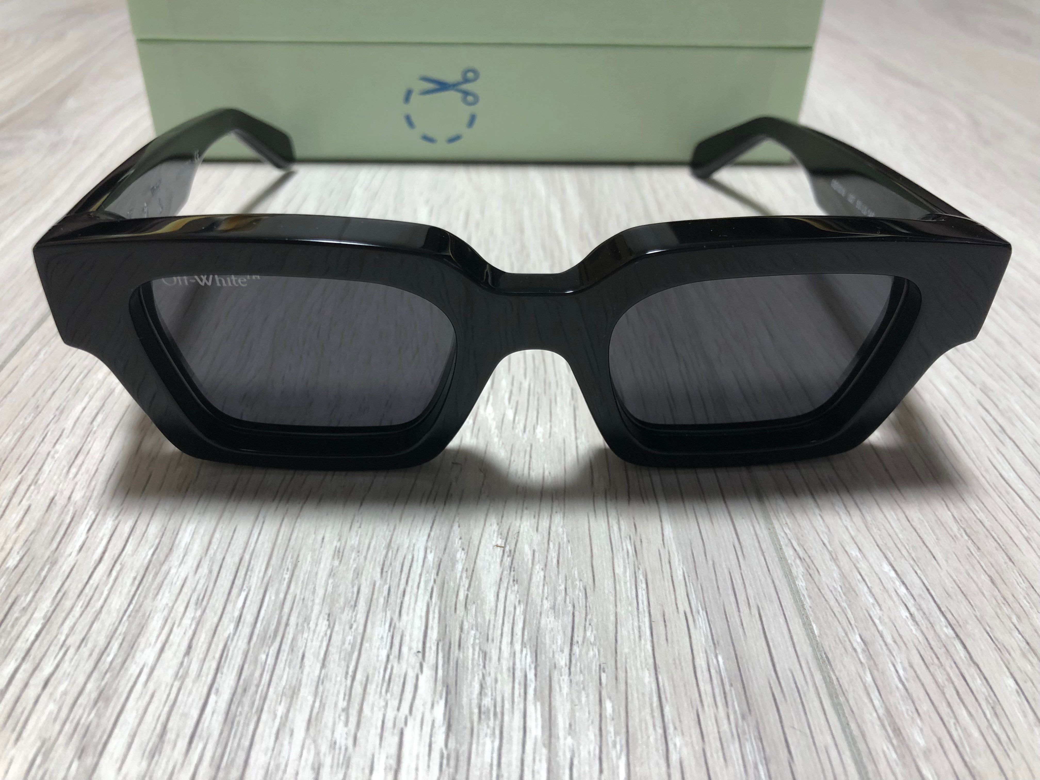 OFF WHITE VIRGIL スクエアフレーム サングラス