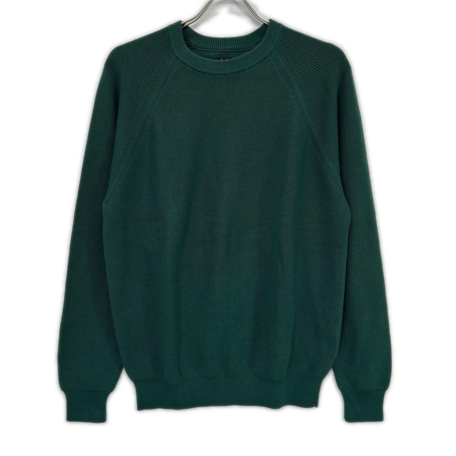 バトナー グリーン コットン セーター 2