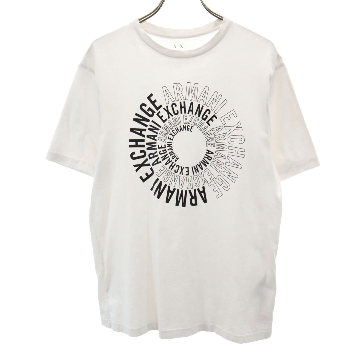 ARMANI EXCHANGE アルマーニエクスチェンジ 半袖 Tシャツ XS ホワイト