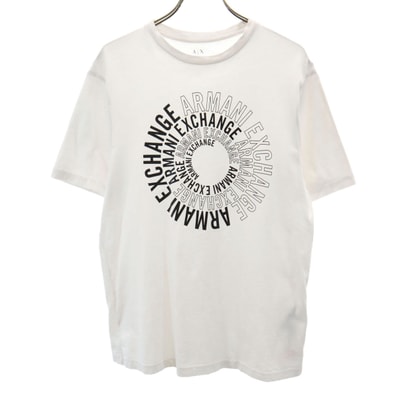 ARMANI EXCHANGE アルマーニエクスチェンジ 半袖 Tシャツ XS ホワイト