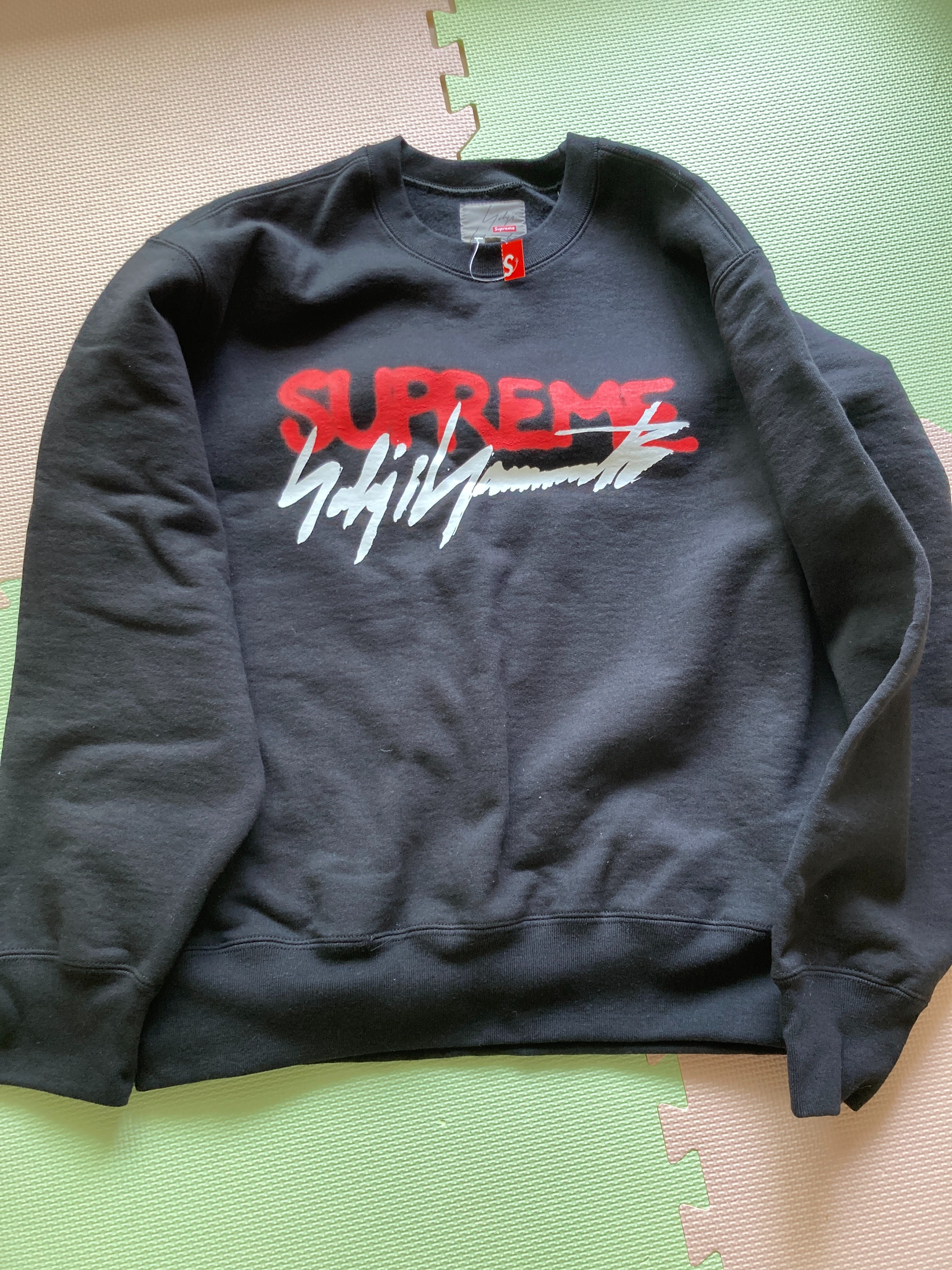 Supreme x Yohji Yamamoto Crewneck "Black"