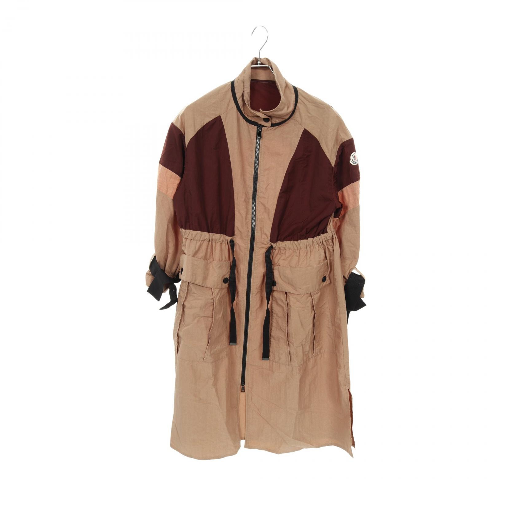 モンクレール MONCLER ZINZOLIN 衣料品 アウター ナイロン レディース ブラウン系 / ボルドー系 【中古】