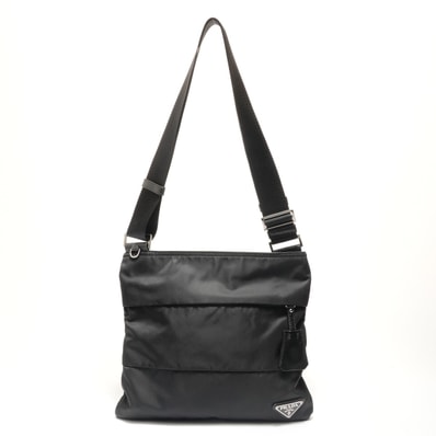 プラダ PRADA 三角ロゴプレート ショルダーバッグ【中古】