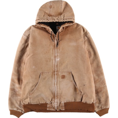 古着 00年代 カーハート Carhartt アクティブジャケット ダックフルジップパーカー メンズXXL相当/eaa552652