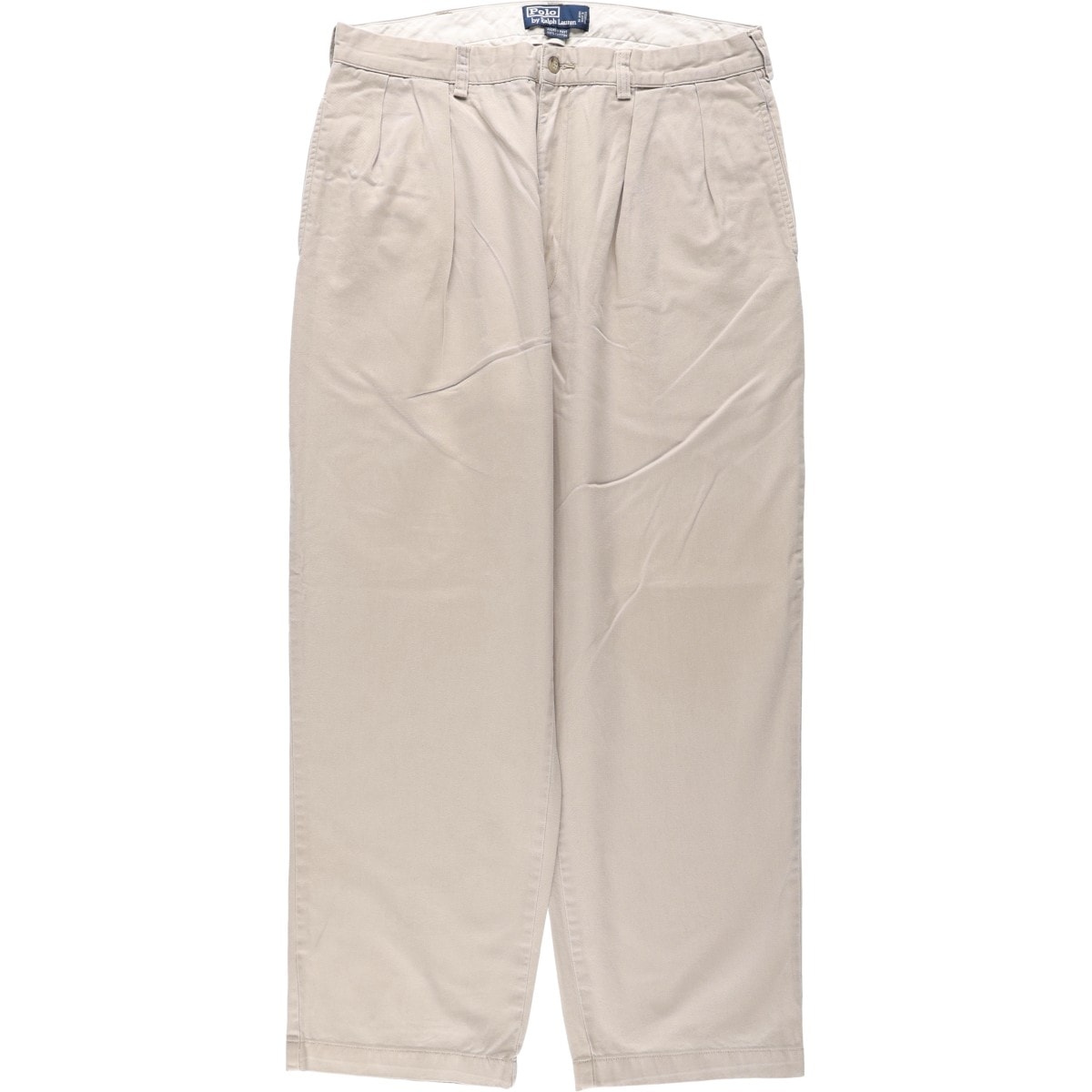 古着 ラルフローレン Ralph Lauren POLO by Ralph Lauren ANDREW PANT ツータック チノパンツ メンズw34相当/eaa666938