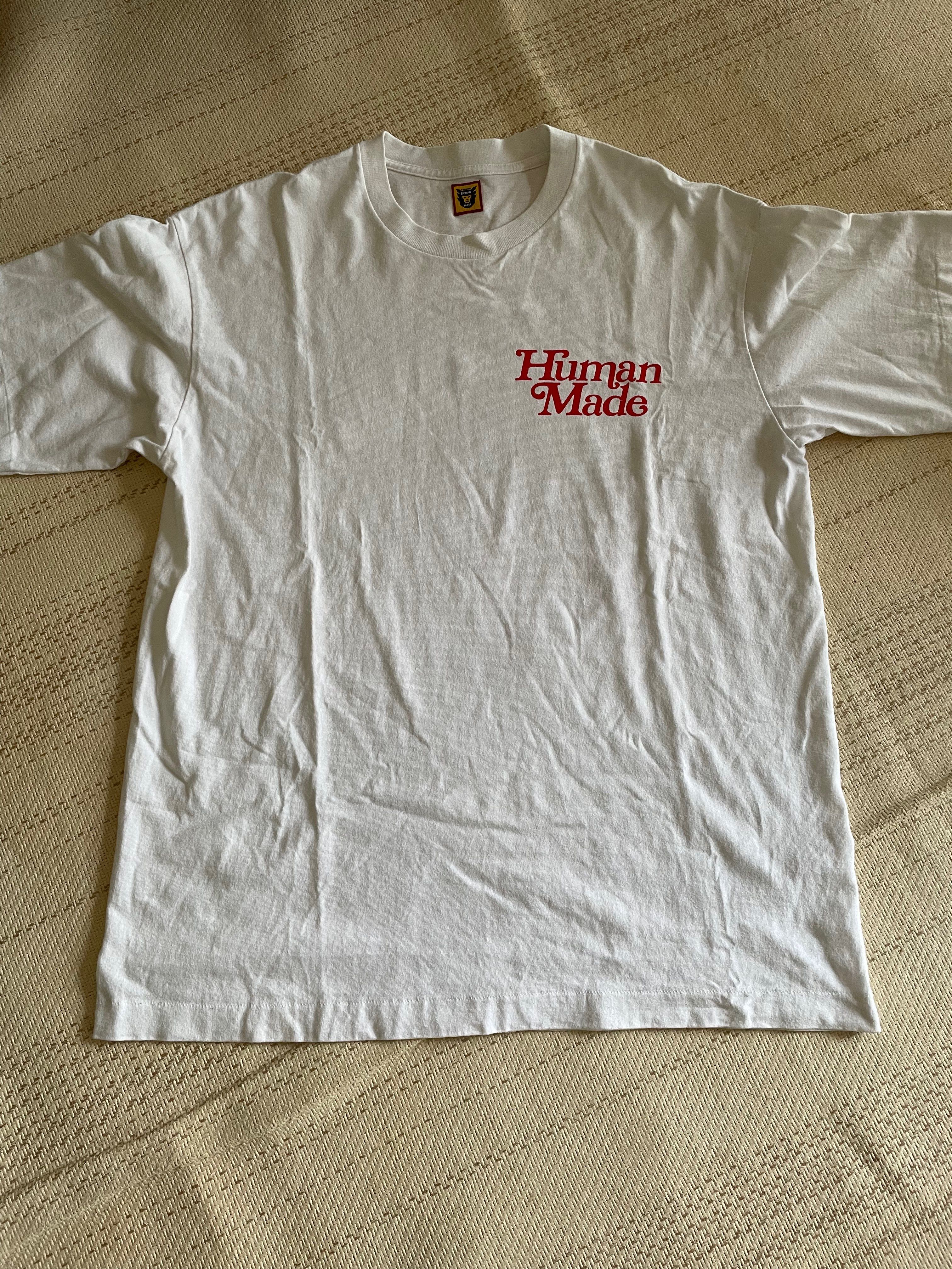 HUMAN MADE Girls Don ’t Cry T-shirt "White" / VERDY