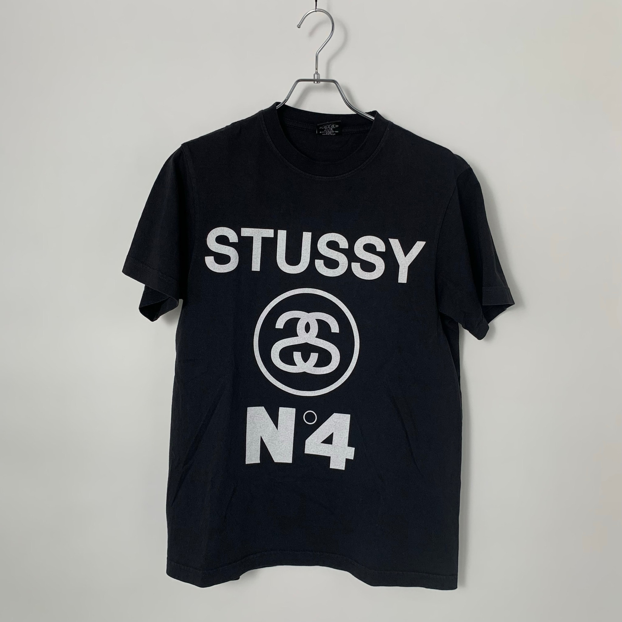 Stussy Pigment Dyed Stussy No.4 Tee "Black"