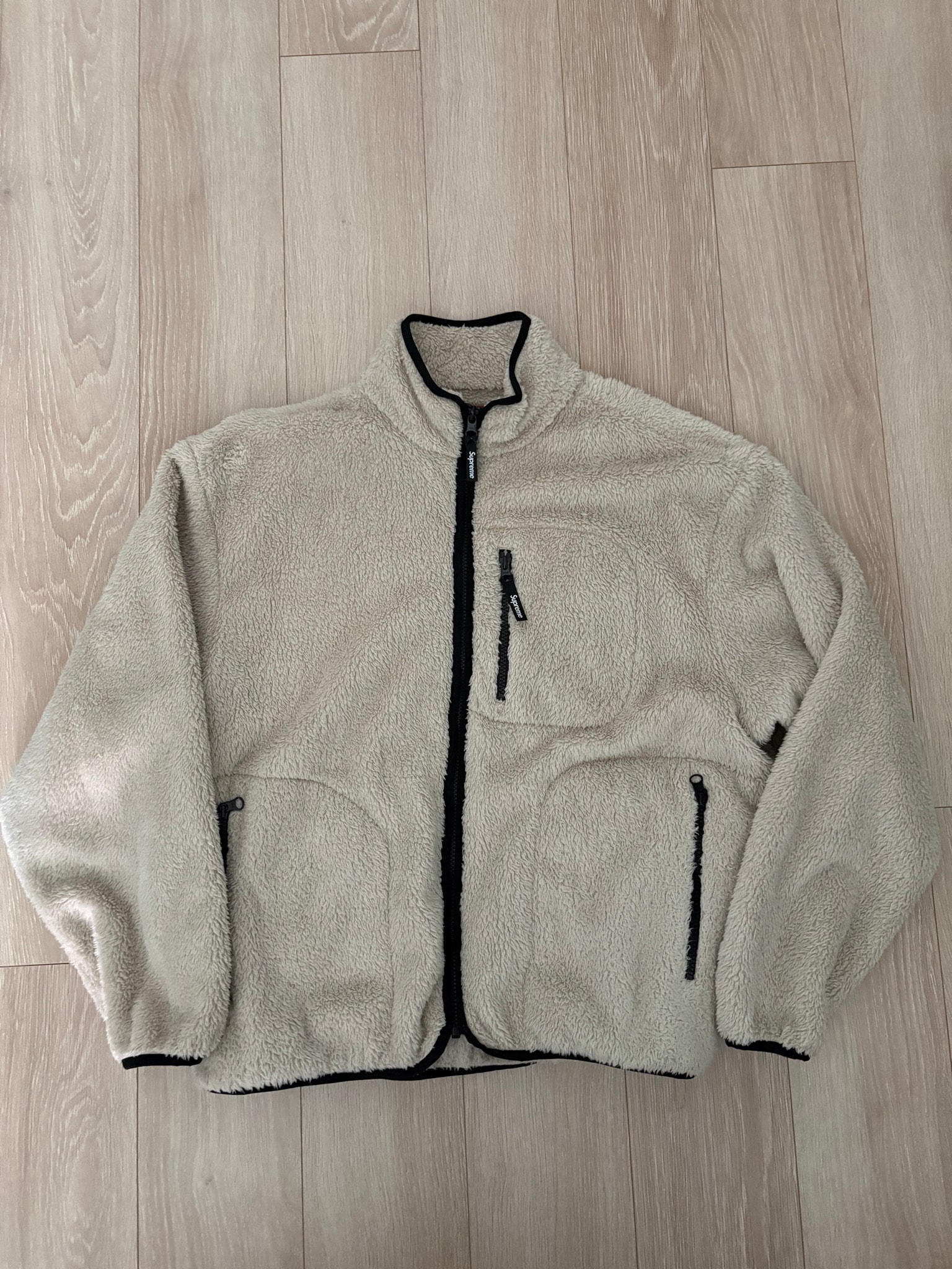 Supreme Kate Moss Fleece Jacket "Natural"