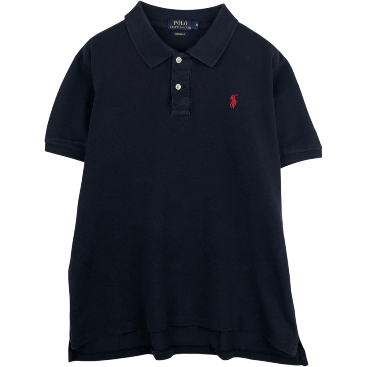 古着 ラルフローレン Ralph Lauren POLO RALPH LAUREN CUSTOM FIT 半袖 ポロシャツ メンズXL相当/eaa626580
