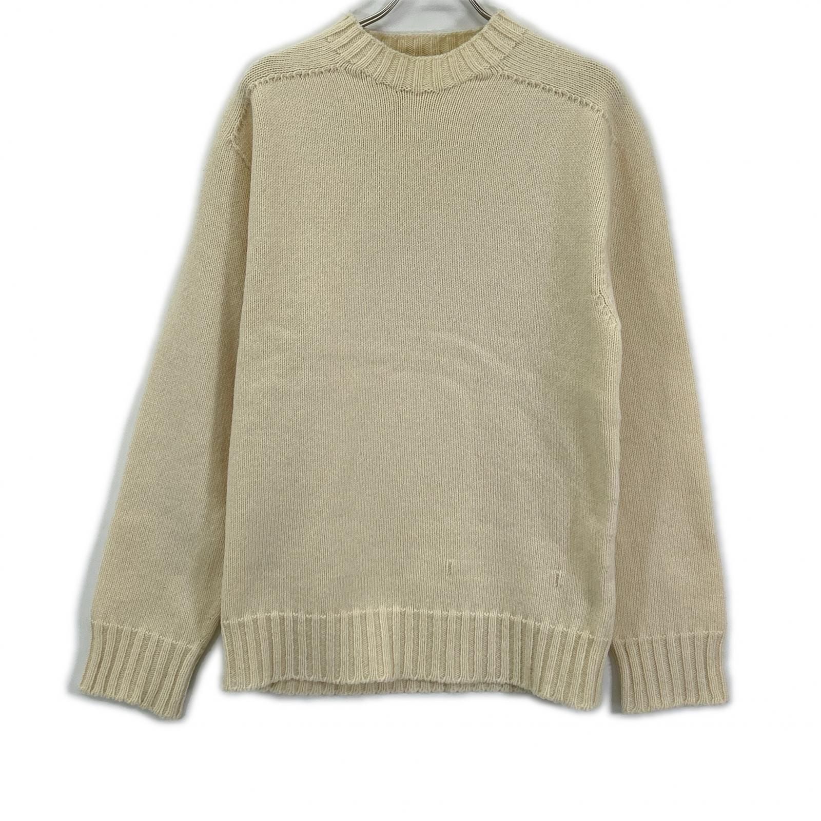 オーエーエムシー 22A28OAK04 アイボリー 2AW NUPTSE CREWNECK SWEATER 46