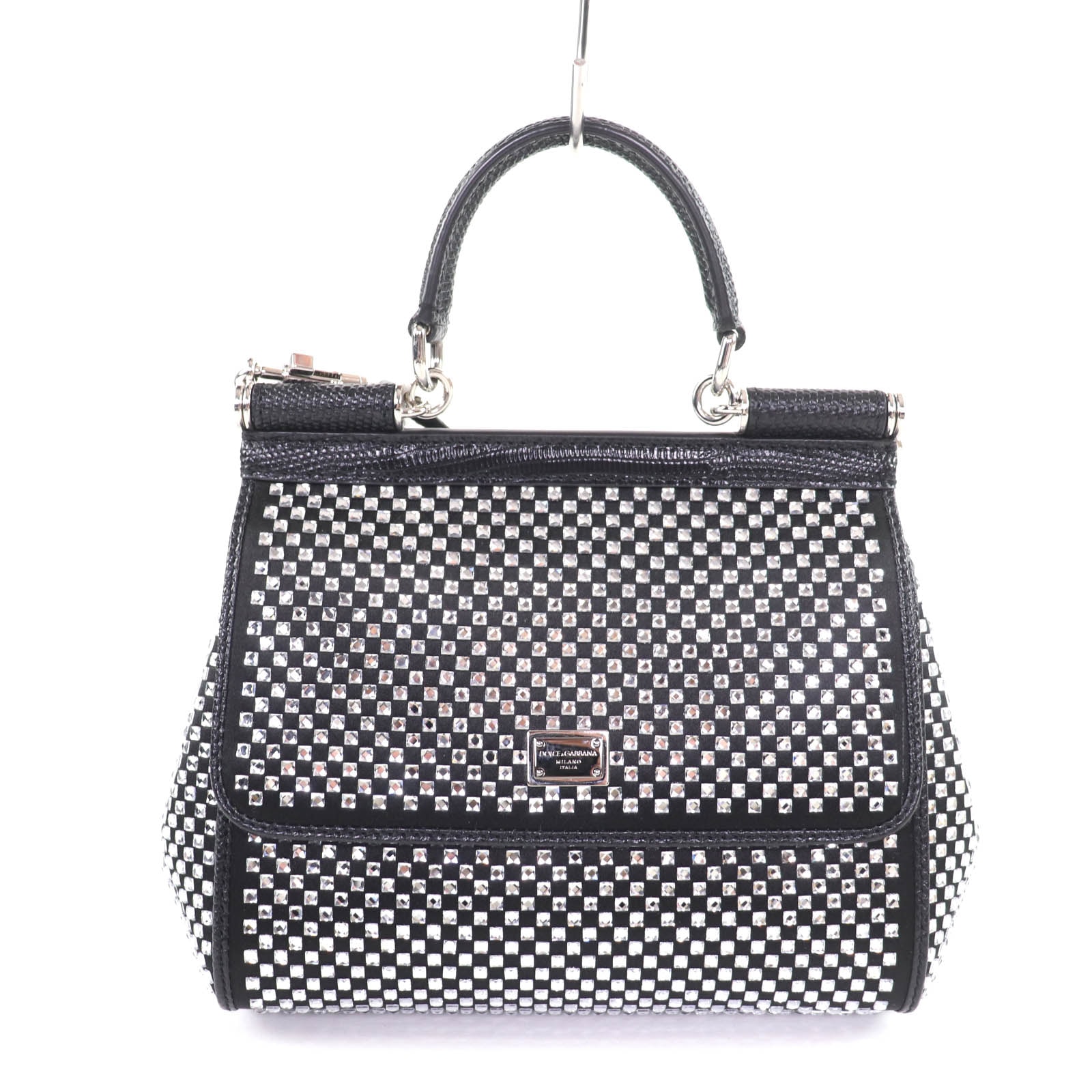 極美品 ドルチェ＆ガッバーナ ショルダーバッグ ブラック レディース