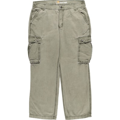 古着 カーハート Carhartt RELAXED FIT ダック カーゴワークパンツ メンズw36相当/eaa581183
