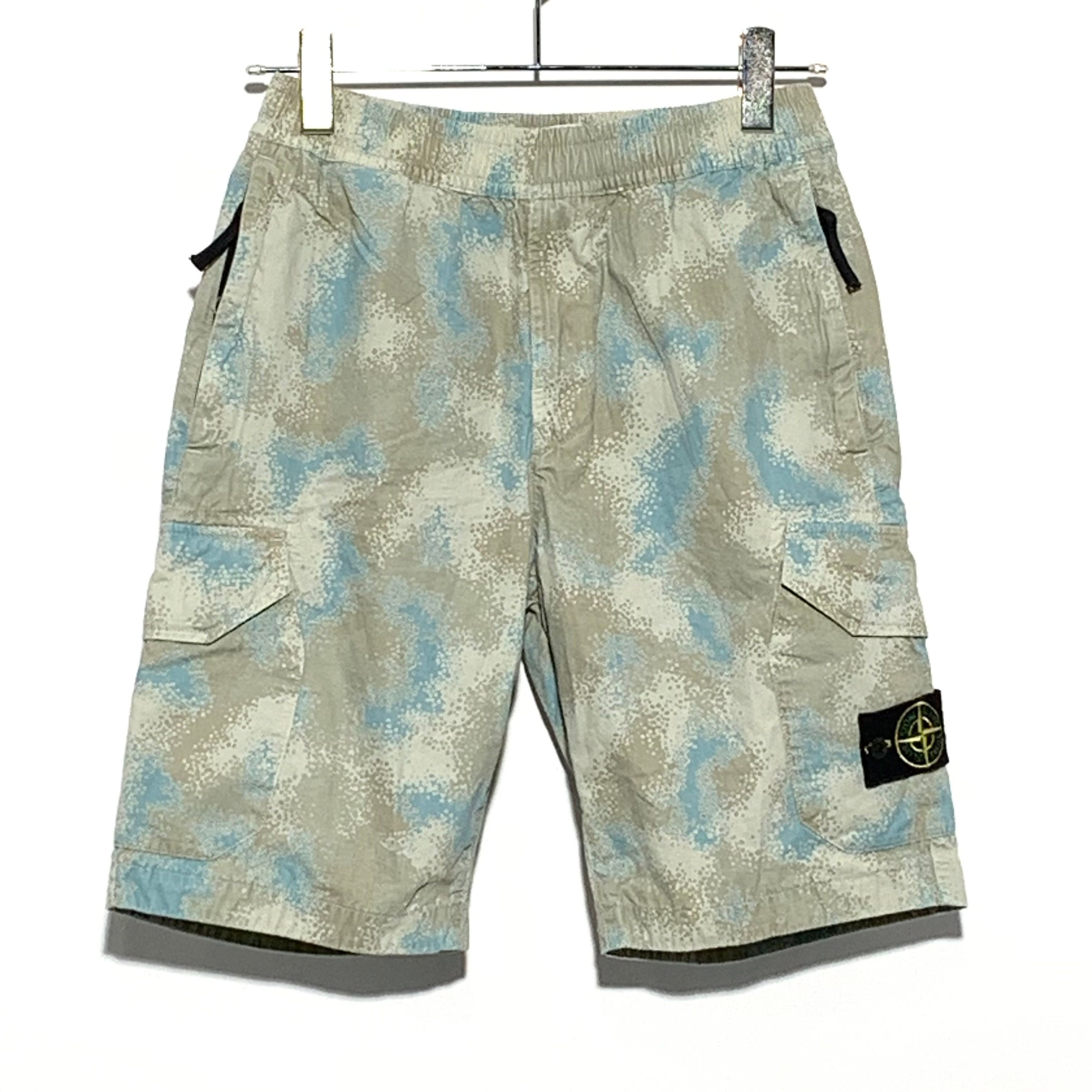STONE ISLAND 20SS CamoDevore Cargo Short