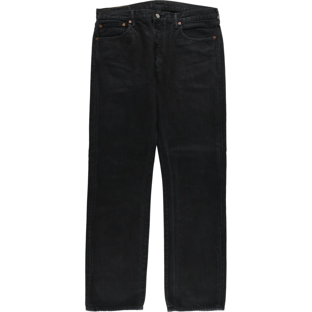 古着 リーバイス Levi's 501 ブラックデニム ストレートデニムパンツ メンズw35相当/eaa525534