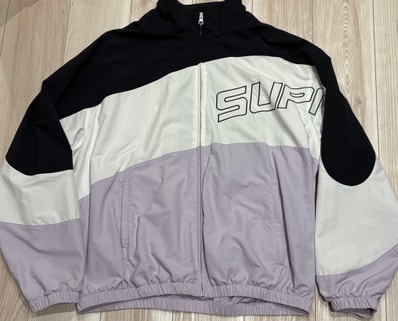 Supreme Curve Track Jacket "Light Purple"
