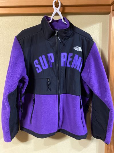 Supreme x The North Face Arc Logo Denali Fleece Jacket "Purple"