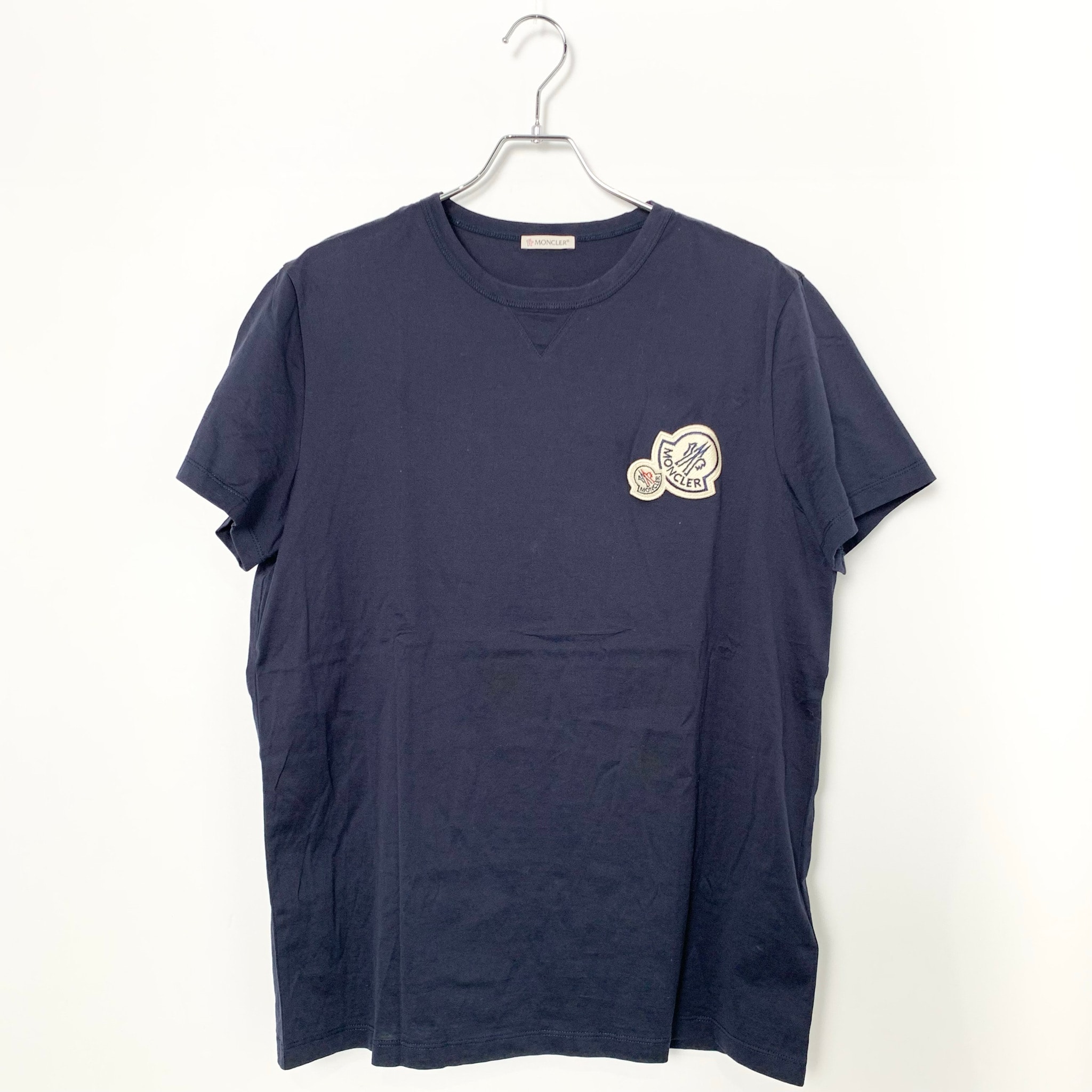 Moncler Logo T-shirt "Navy"