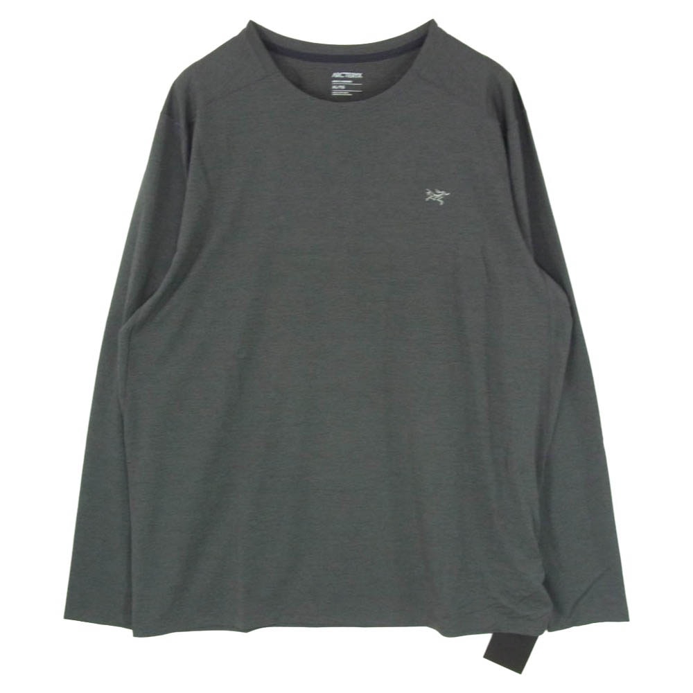 ARC'TERYX アークテリクス X000007665 Cormac Crew LS Tee コーマック クルー ロングスリーブ 長袖 Tシャツ グレー系 XL【美品】【中古】