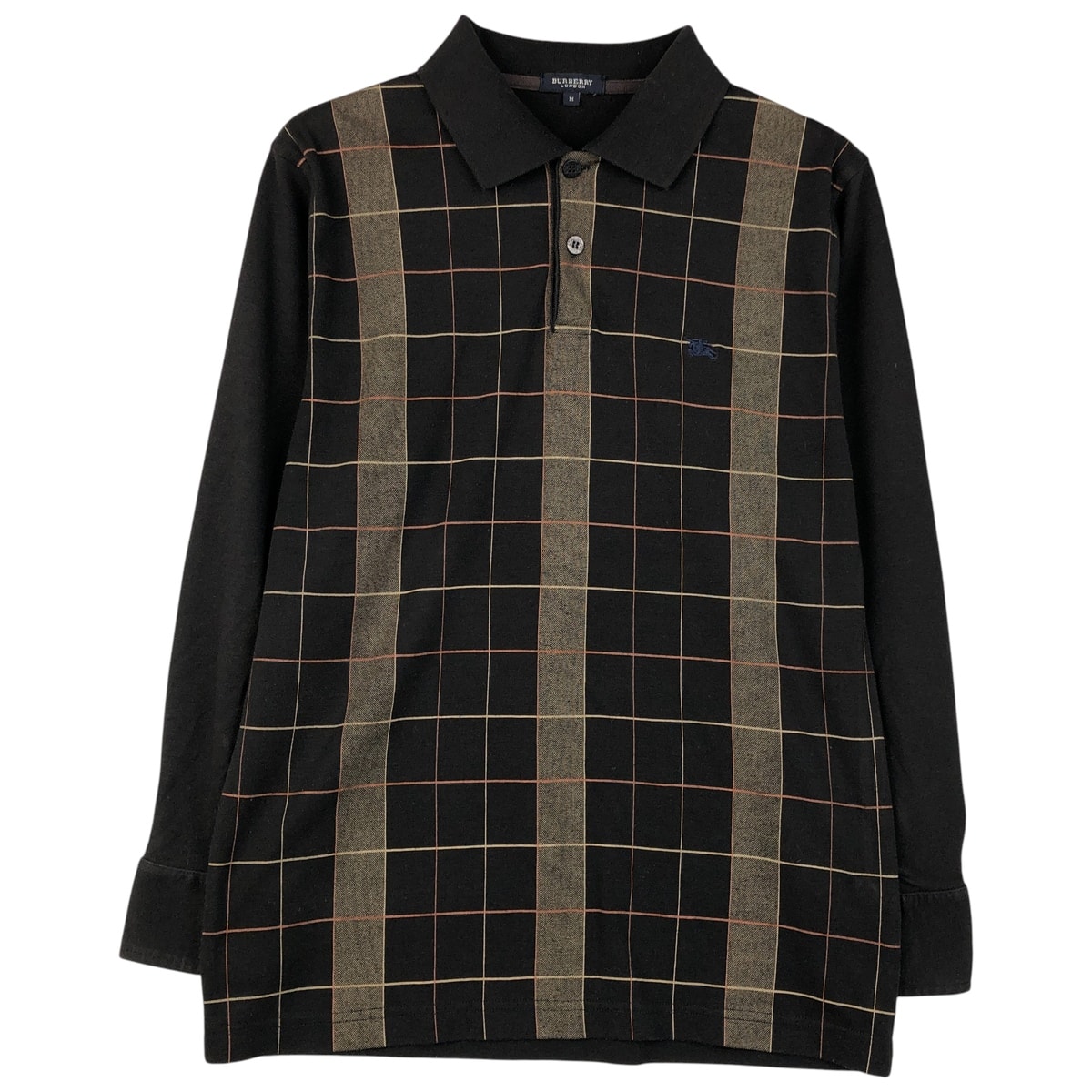 古着 バーバリー Burberry's BURBERRY LONDON 長袖 チェック ポロシャツ メンズM相当/eaa607837