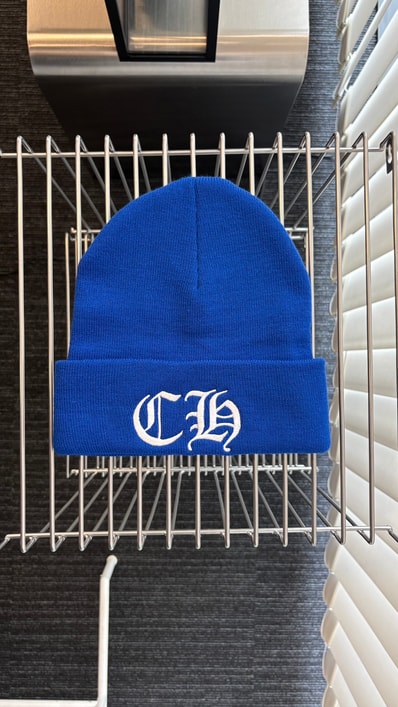 Chrome Hearts CH Logo Embroidery Watch Cap "Blue"