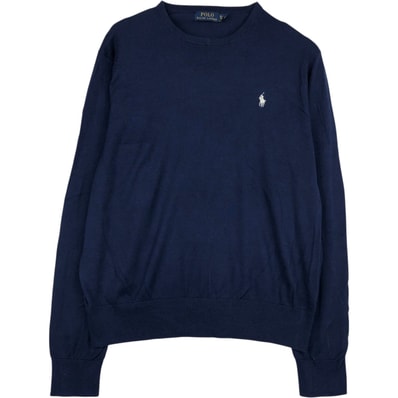 古着 ラルフローレン Ralph Lauren POLO RALPH LAUREN カシミア混 コットンニットセーター メンズXL相当/eaa645872