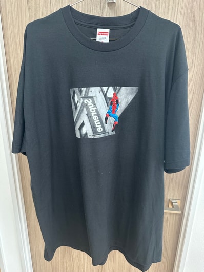 Supreme x Spider-Man Tee "Black"
