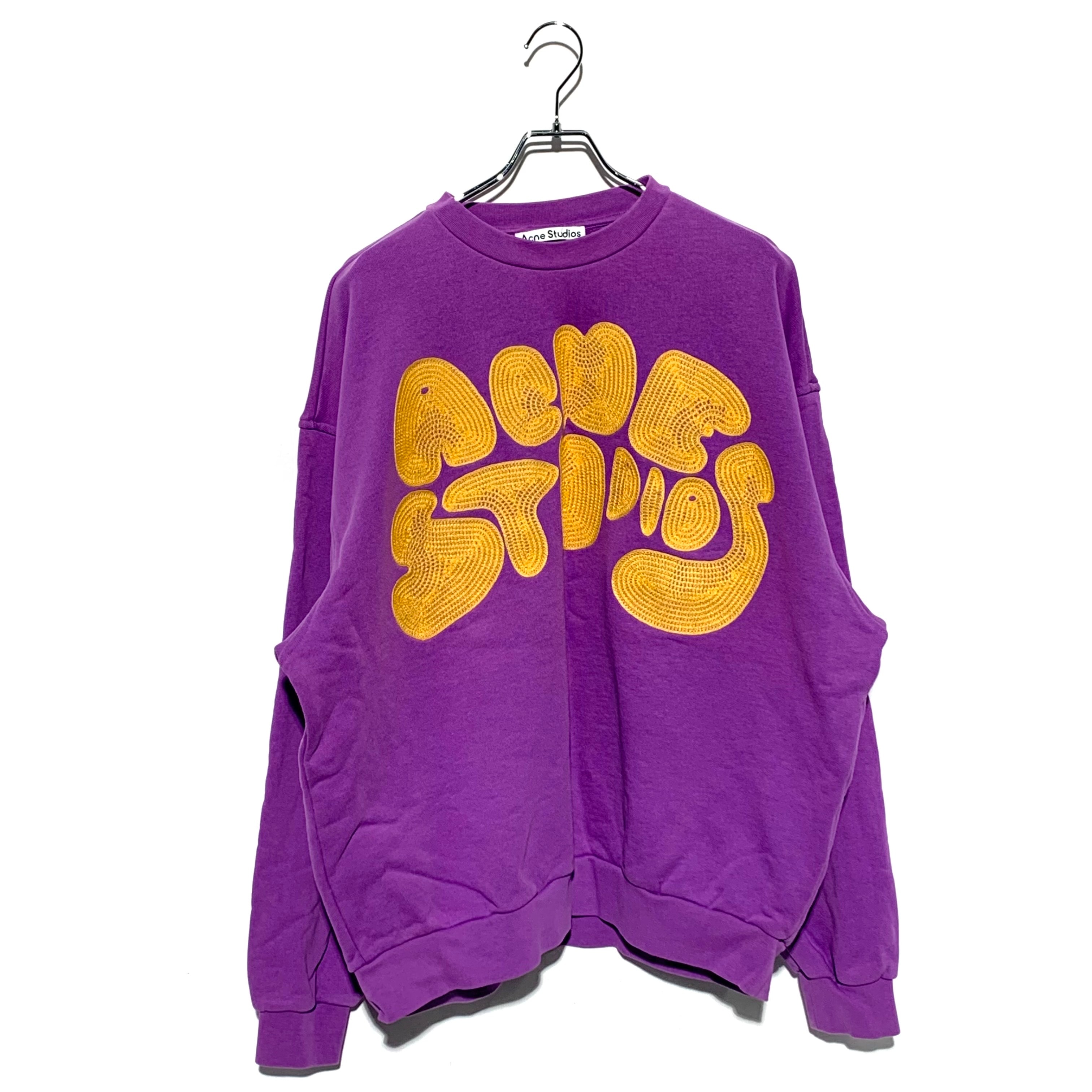 Acne Studios Bubble Logo Sweatshirt "Lilac Purple"