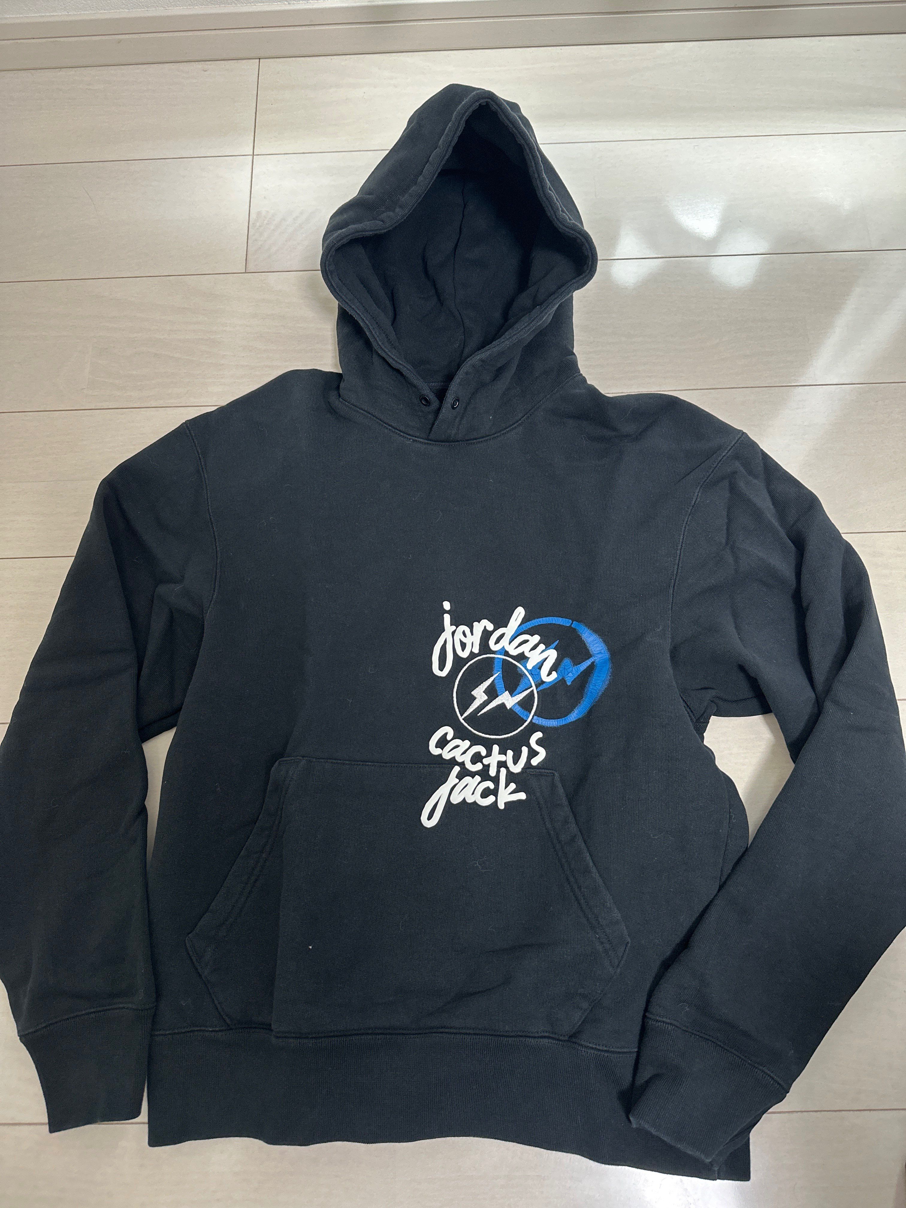 Air Jordan Travis Scott Fragment Hoodie "Black"