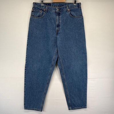 古着 リーバイス Levi's デニム パンツ 560 テーパード 大きいサイズ バギーパンツ ジーパン W36L30 ブルー系 メンズ