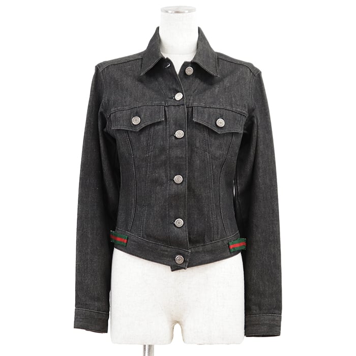 B (目立った傷や汚れなし)】【極美品】GUCCI グッチ デニムジャケット B (目立った傷や汚れなし)】【極美品】GUCCI グッチ デニムジャケット
