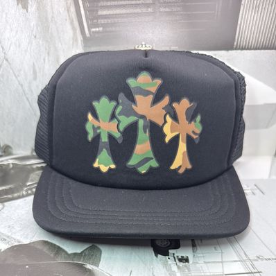 クロムハーツ triple cross Camo キャップ
