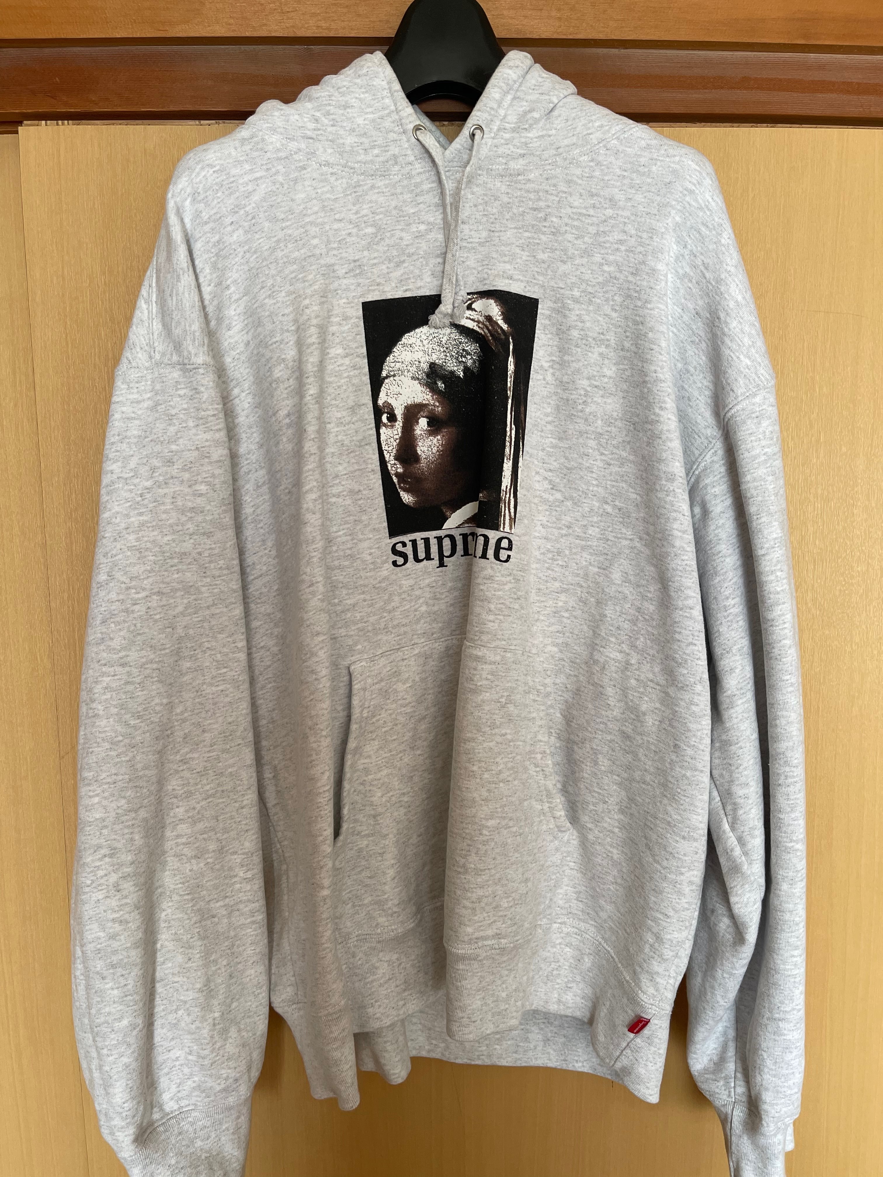 Supreme Pearl Hooded Sweatshirt "Grey"