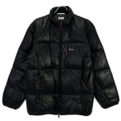 ナンガ NW2441-1A800 ブラック ナイロン MOUNTAIN LODGE DOWN JACKET/マウンテンロッジダウンジャケット M