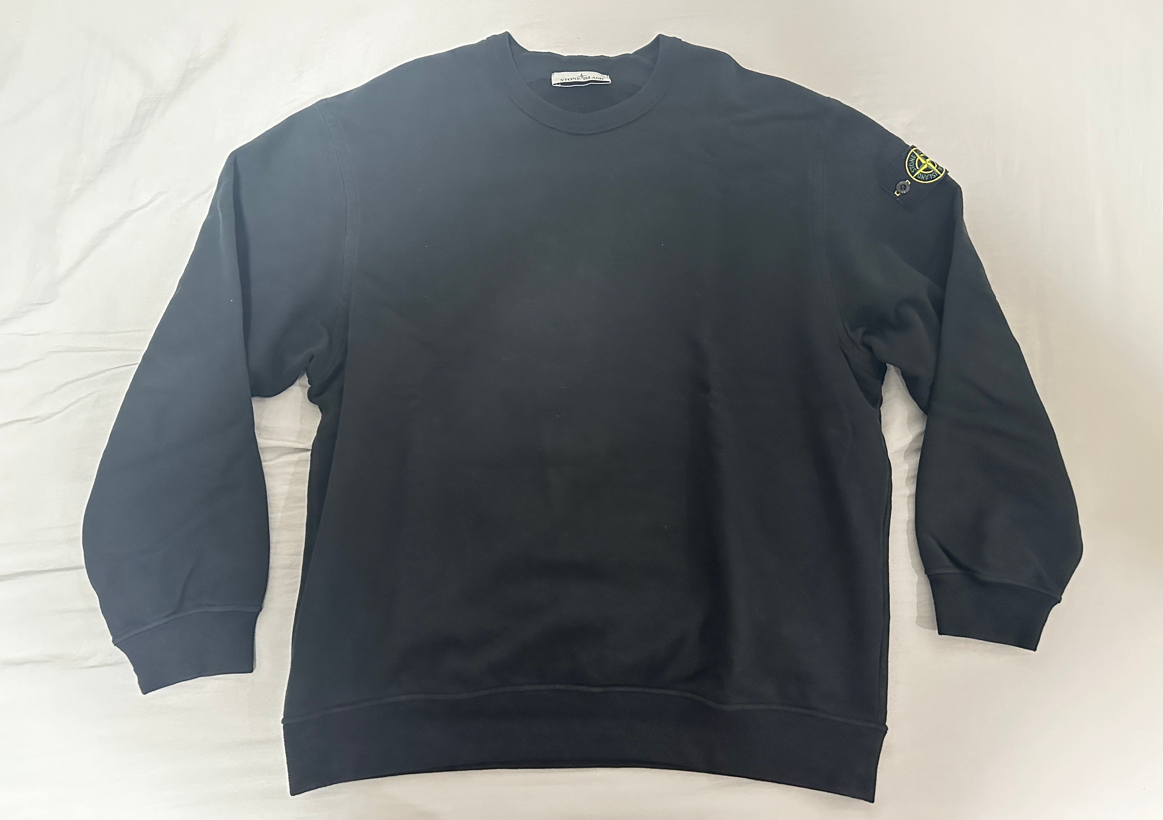 stone island スウェット ブラック XL