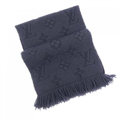 ルイヴィトン LOUIS VUITTON エシャルプ ロゴマニア M72431 MUFFLER