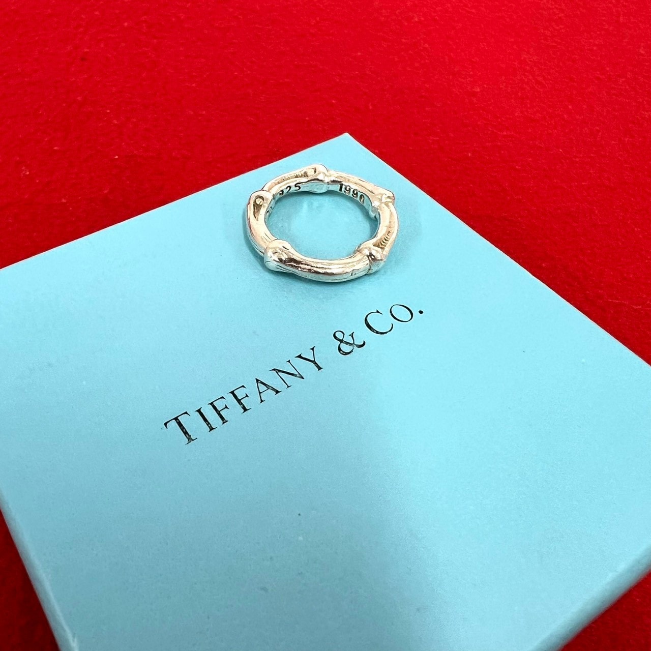 TIFFANY&Co. ティファニー バンブー リング シルバー925 リング・指輪 8号 シルバー
41231
