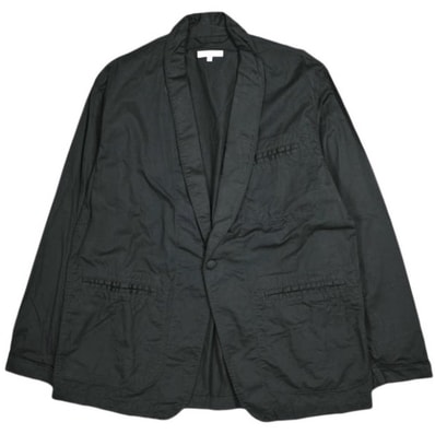 Engineered Garments x BEAMS PLUS エンジニアードガーメンツ ビームスプラス 別注 アメリカ製 シングルディナージャケット ハイカウントツイル 11-16-1407-334 S BLACK 1B SD テーラード アウター