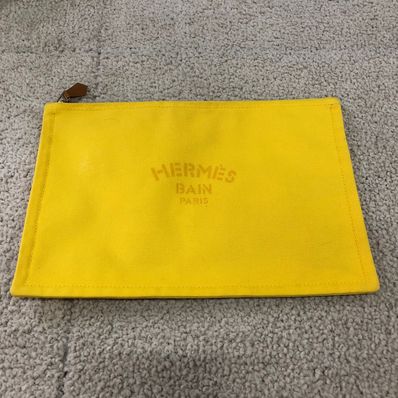Hermes Yachting PM Pouch "Yellow"