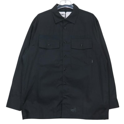 WTAPS CBW / LS / Cotton. Poplin "Black"