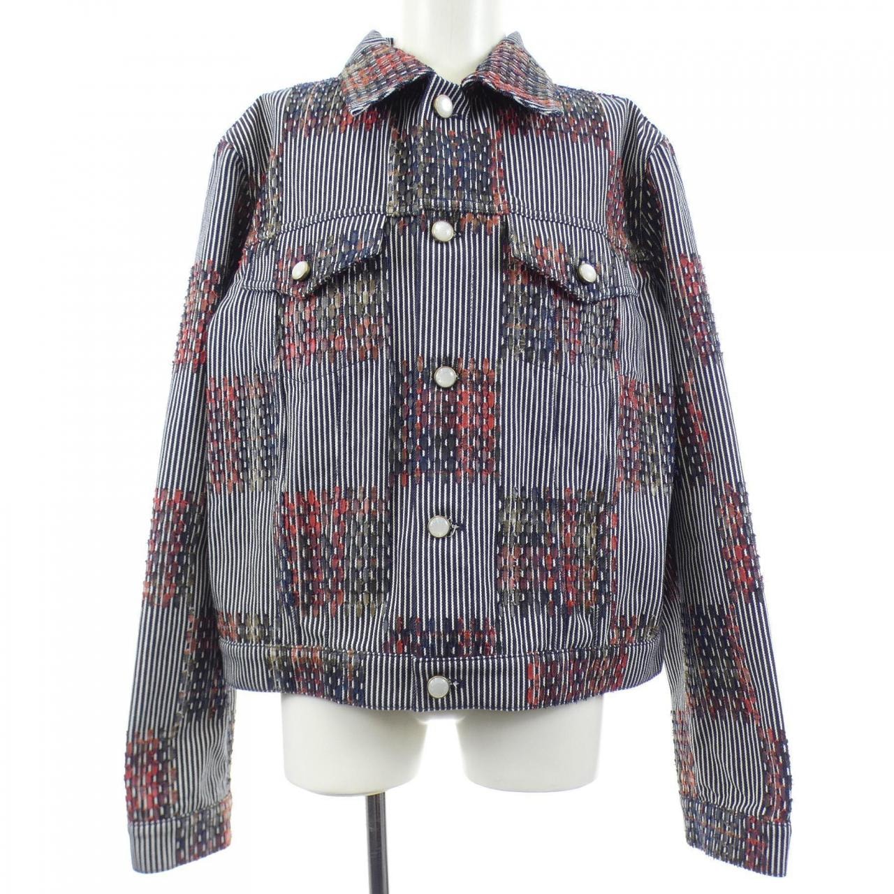 ルイヴィトン LOUIS VUITTON ヒッコリーダミエデニムジャケット HRA76WMJP ジャケット