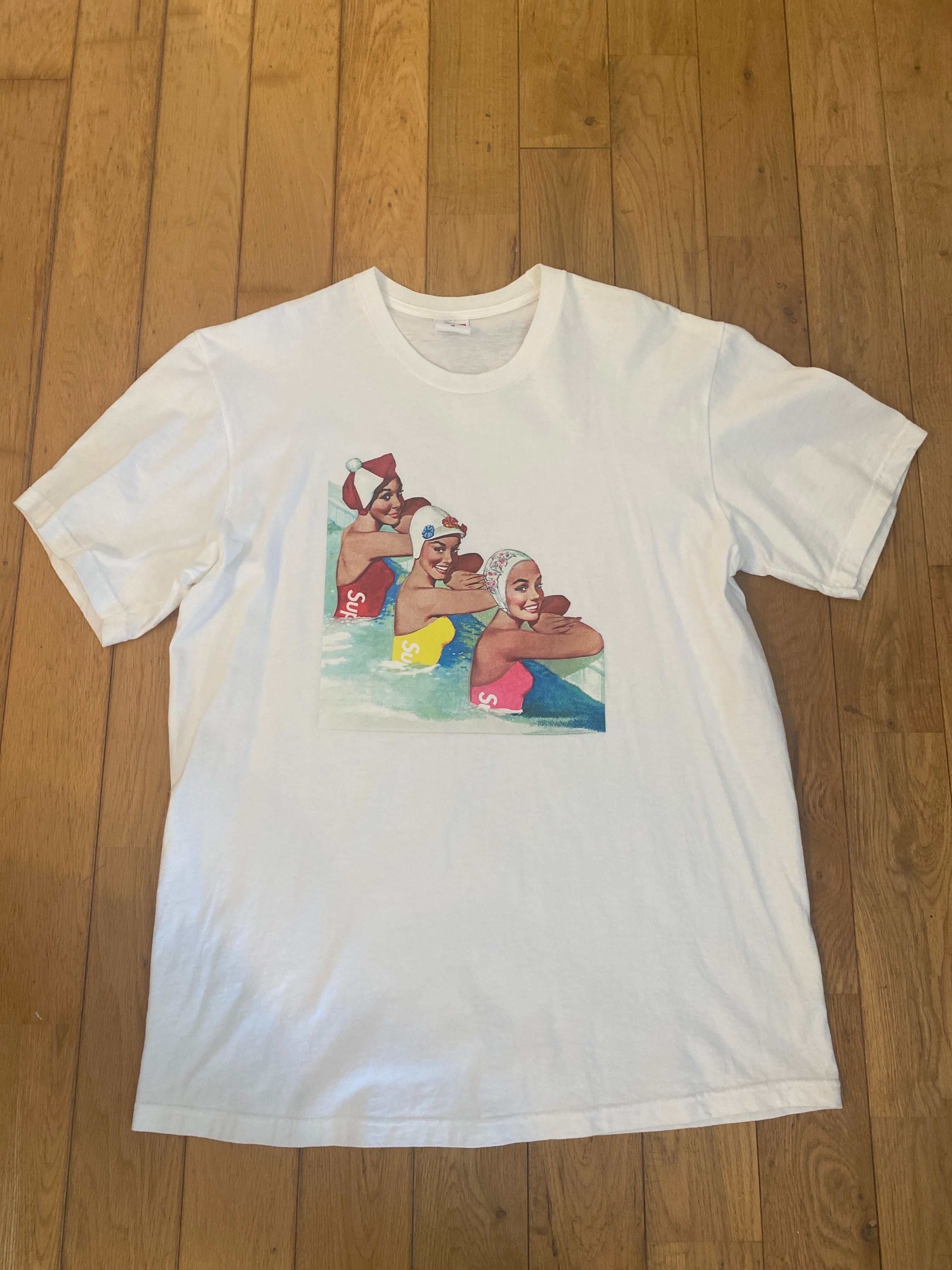 Supreme Swimmers Tee "White"