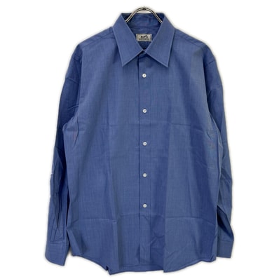 エルメス 【美品】セリエボタン 長袖シャツ 42-16 1/2