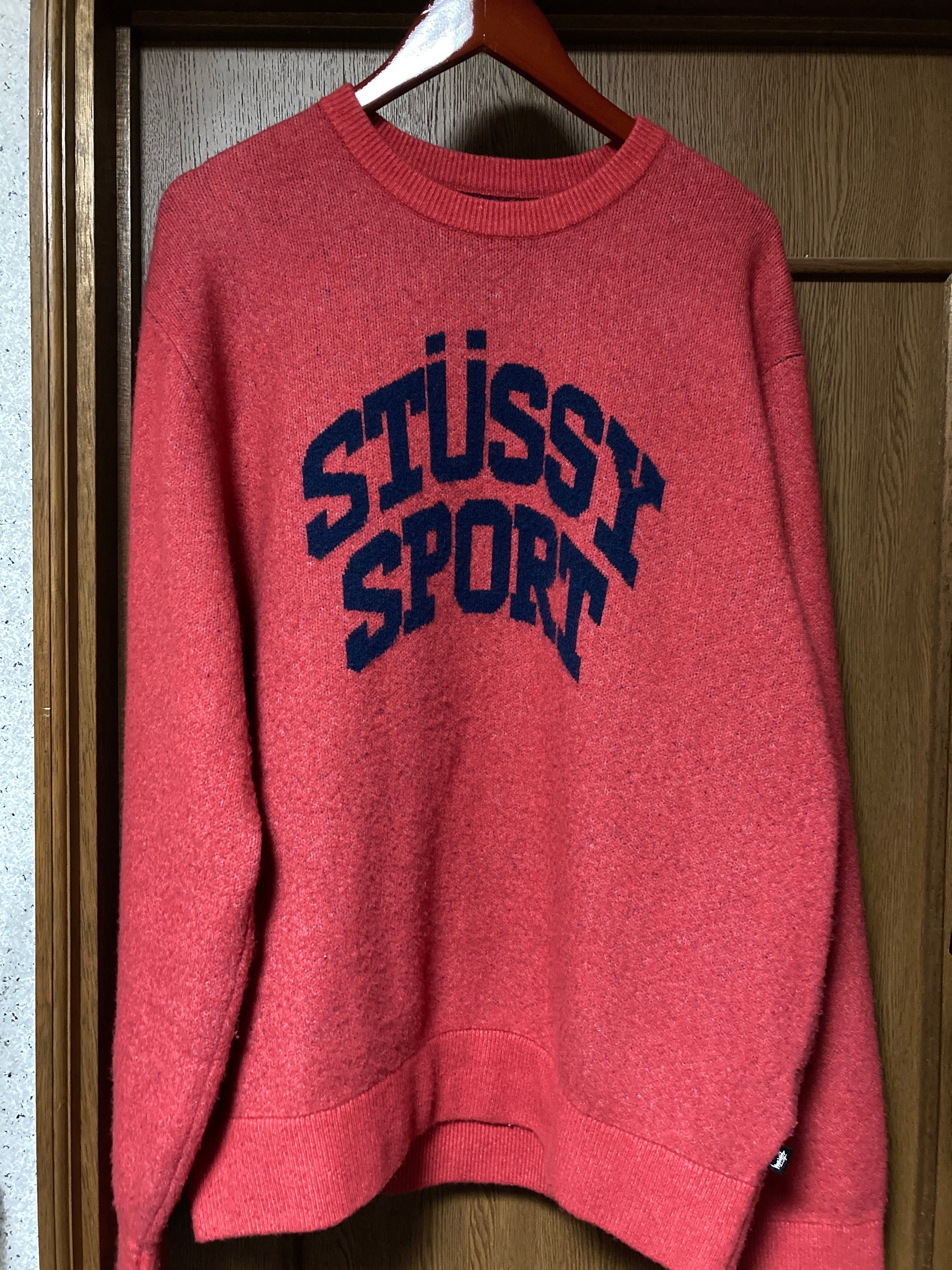 Stussy SPORT SWEATER "Red"