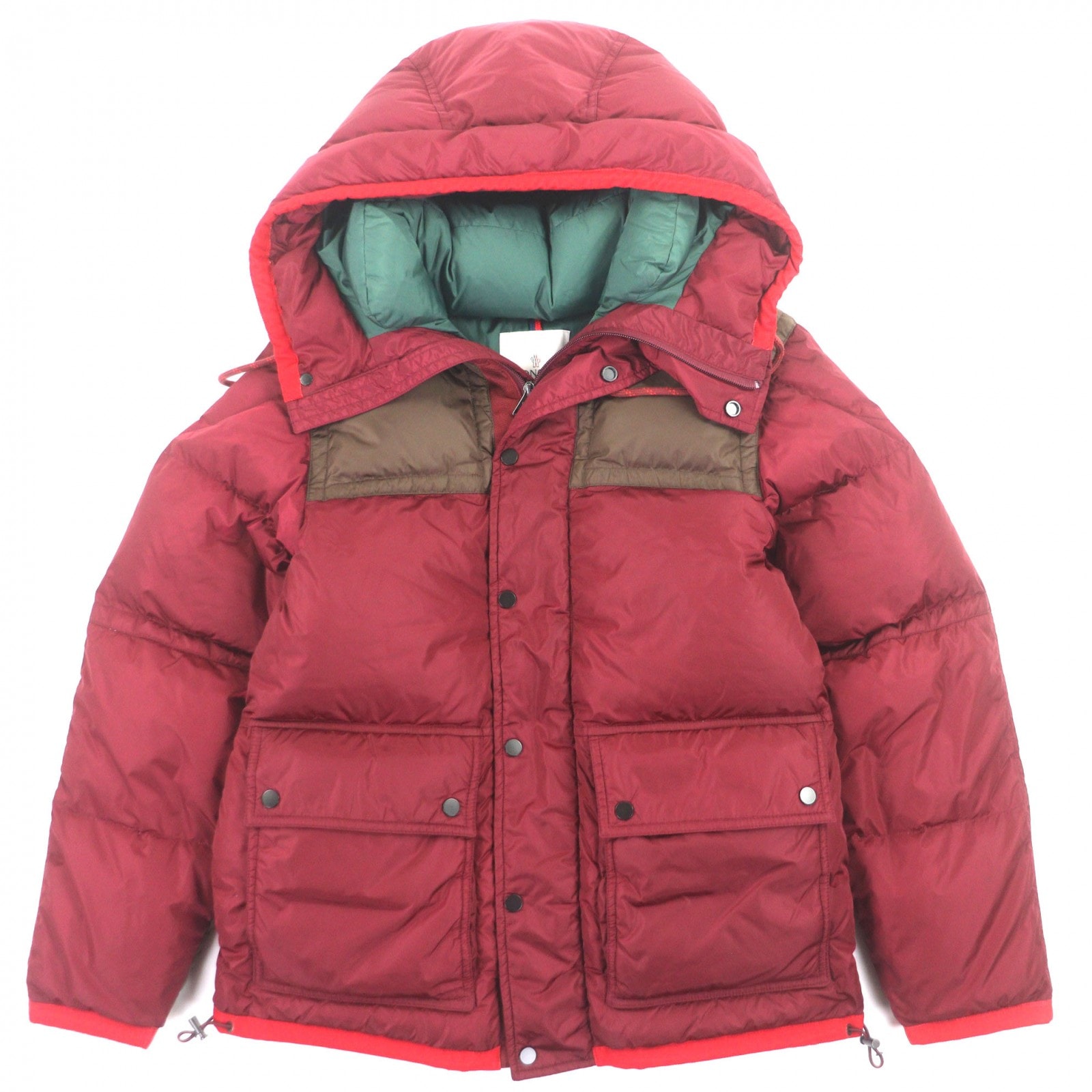 美品 モンクレール ダウンジャケット EMPIRE レッド メンズ 1