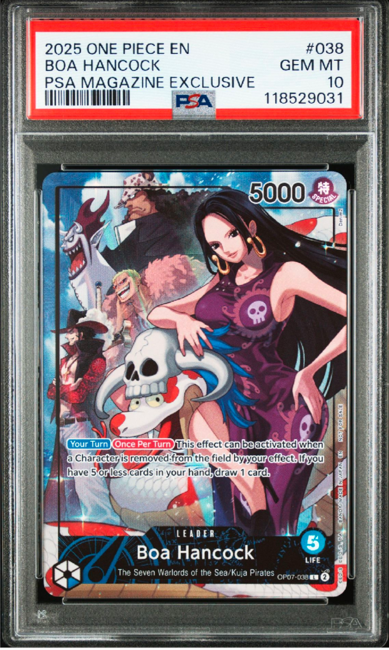 PSA 10]Boa Hancock L [OP07-038] [EN](PSA Exclusive