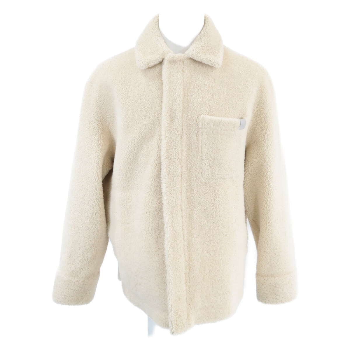 ロエベ 国内正規 25AW H526Y2SL28 シアリング オーバーシャツ ブルゾン 46