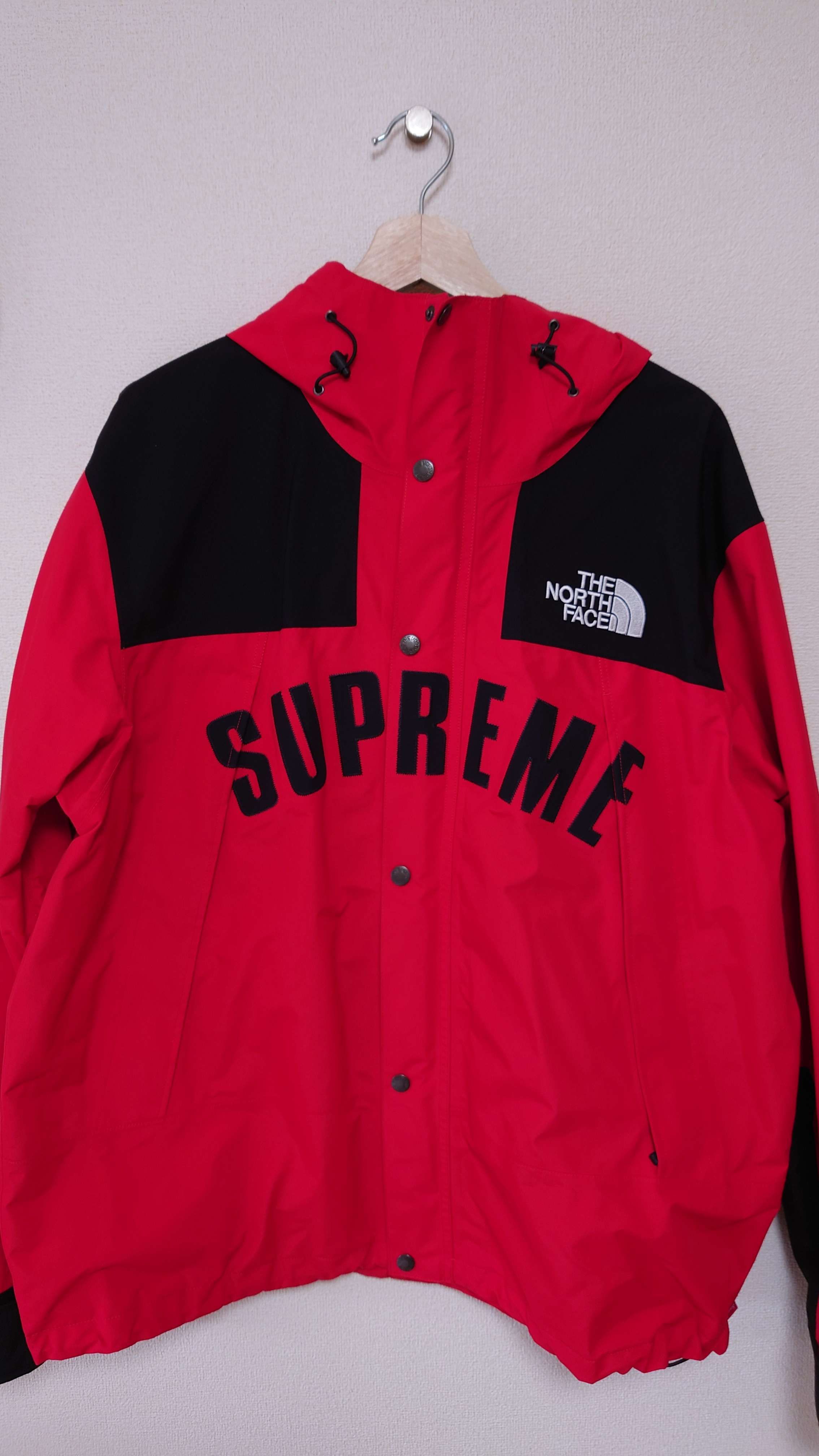 Supreme x The North Face Arc Logo Mountain Parka "Red"