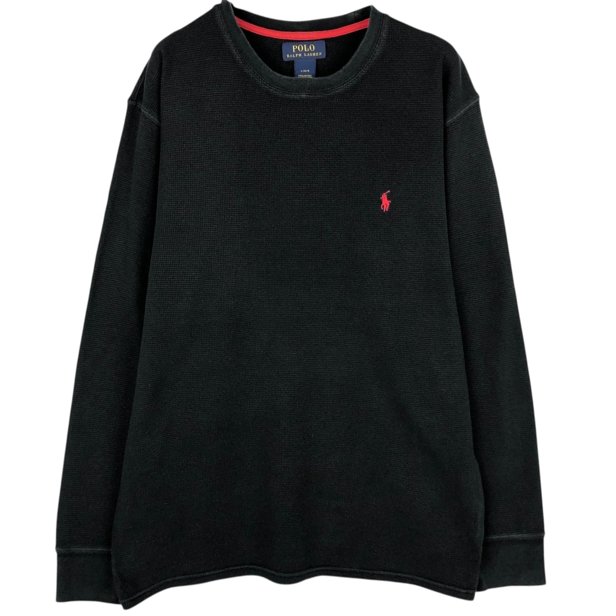 古着 ラルフローレン Ralph Lauren POLO RALPH LAUREN サーマルロンT ワッフル メンズL相当/eaa632415