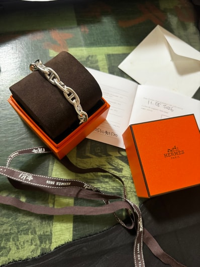Hermes Chaine D'ancre GM Bracelet "Silver"